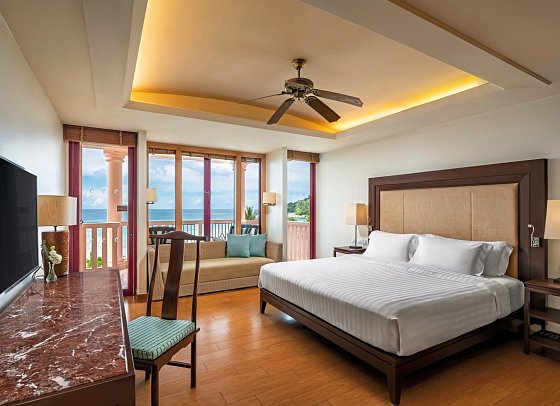 Centara Grand Beach Resort Phuket - Wohnbeispiel Deluxe Ocean View (Zimmercodierung UDM)