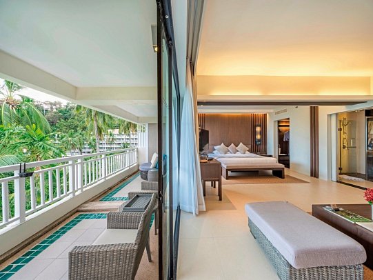 Cape Panwa Hotel - Wohnbeispiel Cape Suite (Zimmercodierung WB1)