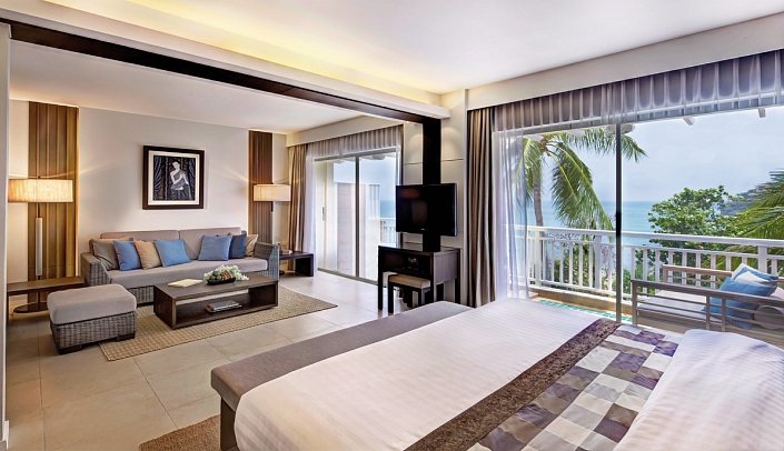 Cape Panwa Hotel - Wohnbeispiel Cape Suite Sea View (Zimmercodierung WBM)