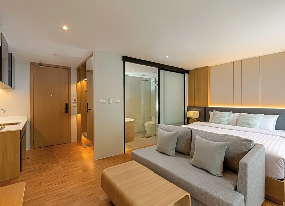 Wyndham Garden Naithon Phuket - Wohnbeispiel Deluxe (Zimmercodierung UD1)