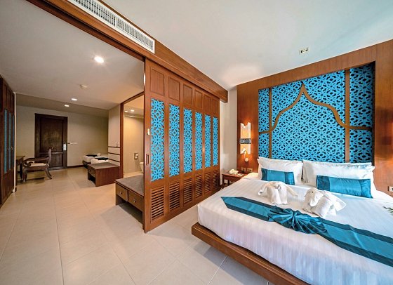 Rawai Palm Beach Resort - Wohnbeispiel Deluxe Family (Zimmercodierung FD1)