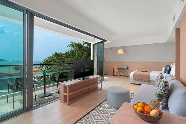 Andaman Beach Hotel Phuket - Handwritten Collection - Wohnbeispiel Junior Suite (Zimmercodierung JB1)