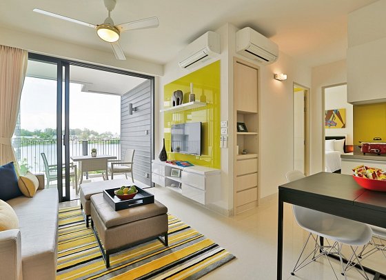 Cassia Phuket - Wohnbeispiel 2 Bedroom Water (Zimmercodierung WS2)