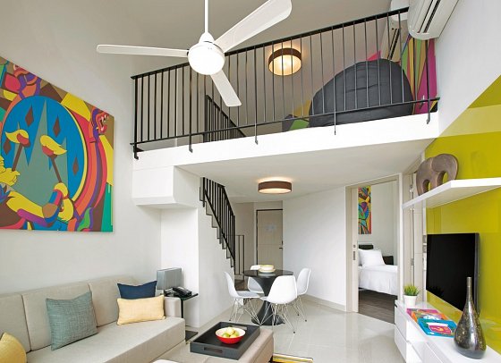 Cassia Phuket - Wohnbeispiel 2 Bedroom Loft (Zimmercodierung WD2)