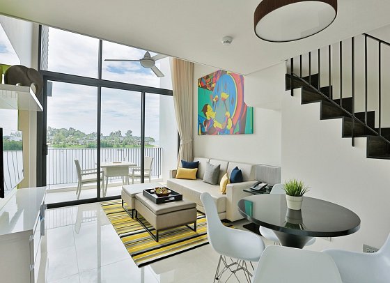 Cassia Phuket - Wohnbeispiel 2 Bedroom Loft Water (Zimmercodierung WM2)