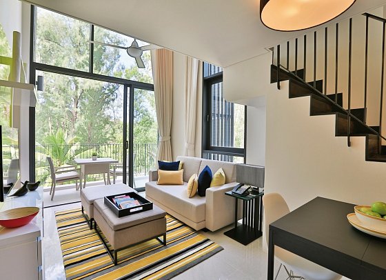 Cassia Phuket - Wohnbeispiel 1 Bedroom Loft (Zimmercodierung WD1)
