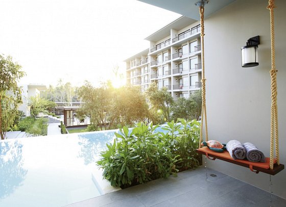 Proud Phuket - Wohnbeispiel Superior Pool Access (Zimmercodierung USQ)