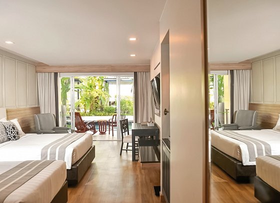 Phuket Graceland Resort & Spa - Wohnbeispiel Deluxe Pool Access (Zimmercodierung UDQ)