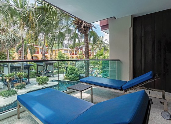 Phuket Graceland Resort & Spa - Wohnbeispiel Sunset Deluxe Pool View (Zimmercodierung U1P)