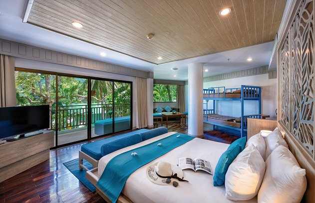 Andamantra Resort & Villa Phuket - Wohnbeispiel Premium Deluxe Family with Bunk Bed (Zimmercodierung FD1)