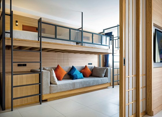 Glow Mira Karon Beach - Wohnbeispiel Family Suite (Zimmercodierung WI1)