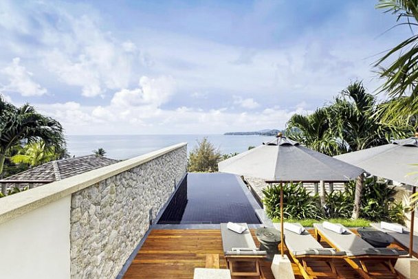 Andara Resort & Villas - Wohnbeispiel One Bedroom Penthouse Pool Suite (Zimmercodierung WD5)