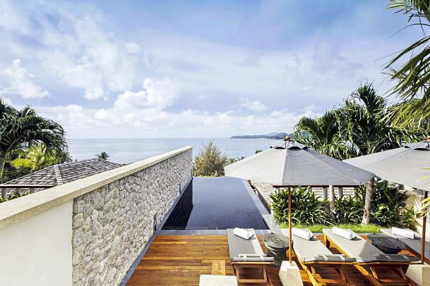 Andara Resort & Villas - Wohnbeispiel One Bedroom Penthouse Pool Suite (Zimmercodierung WD5)