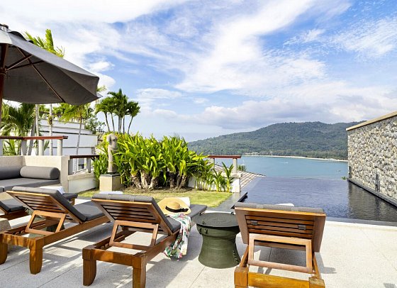 Andara Resort & Villas - Wohnbeispiel One Bedroom Penthouse Pool Suite (Zimmercodierung WD5)