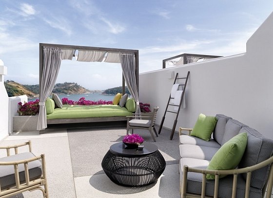The Nai Harn Phuket - Wohnbeispiel Grand Ocean View (Zimmercodierung UMM)