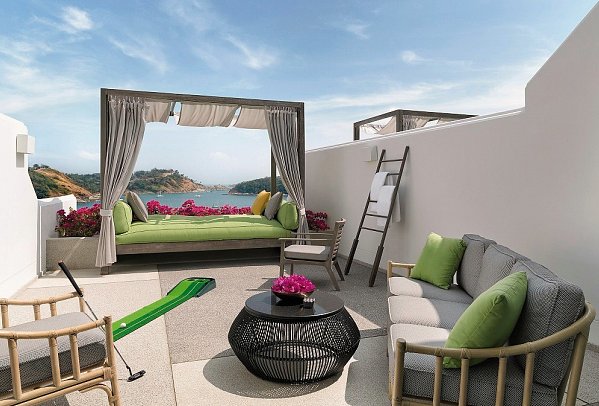 The Nai Harn Phuket - Wohnbeispiel Ocean View Suite (Zimmercodierung WBM)