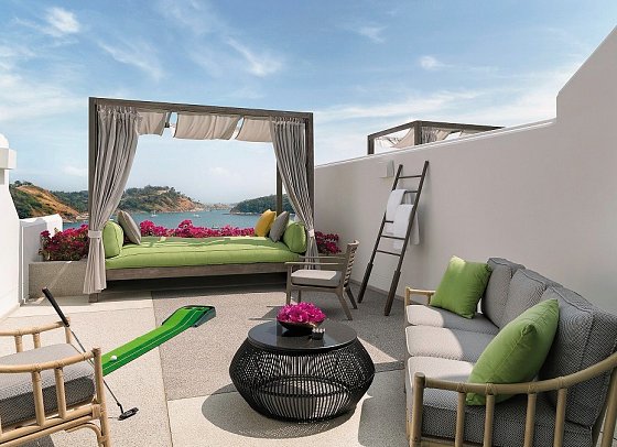 The Nai Harn Phuket - Wohnbeispiel Ocean View Suite (Zimmercodierung WBM)