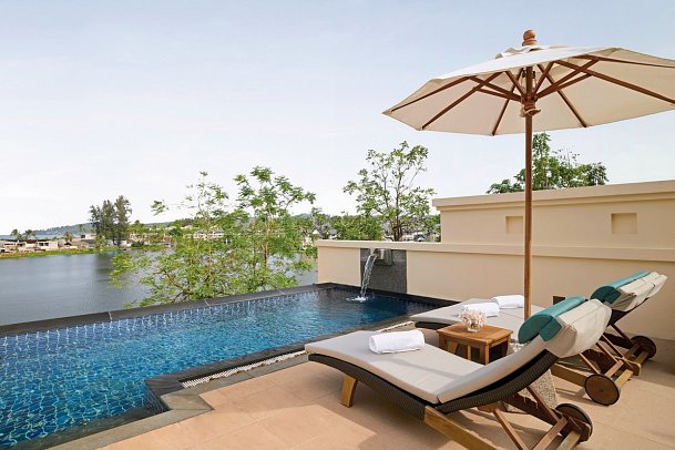 Dusit Thani Laguna Phuket - Wohnbeispiel Two Bedroom Laguna Pool Villa (Zimmercodierung VI5)