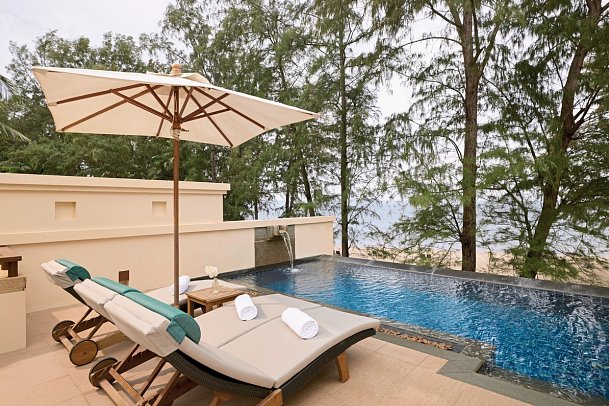 Dusit Thani Laguna Phuket - Wohnbeispiel Two Bedroom Ocean Front Pool Villa (Zimmercodierung VIO)