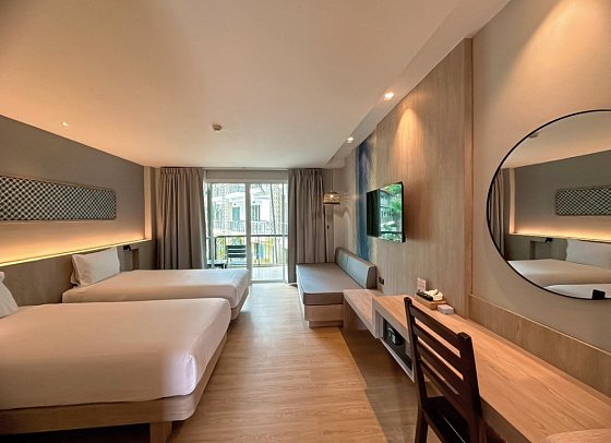 Baan Karon Resort - Wohnbeispiel Superior (Zimmercodierung US1)