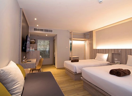 Baan Karon Resort - Wohnbeispiel Deluxe Family (Zimmercodierung FB1)
