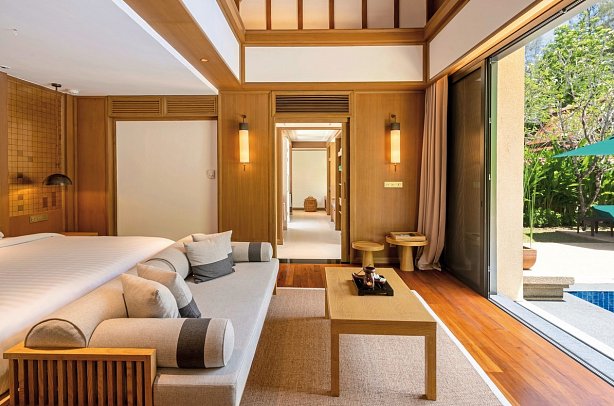 Banyan Tree Phuket - Wohnbeispiel Signature Pool Villa (Zimmercodierung VD4)