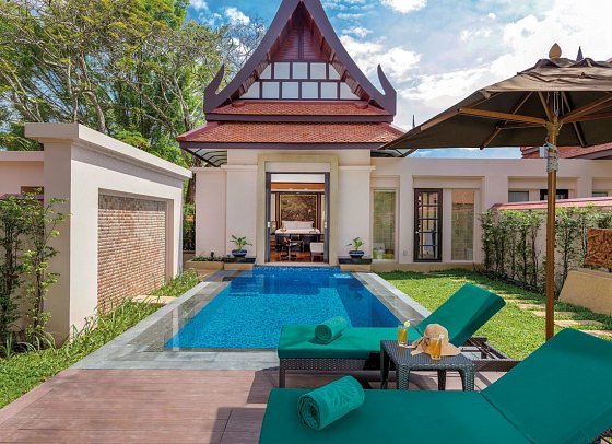 Banyan Tree Phuket - Wohnbeispiel Banyan Pool Villa (Zimmercodierung VD1)