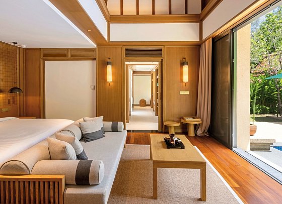 Banyan Tree Phuket - Wohnbeispiel Signature Pool Villa (Zimmercodierung VD4)