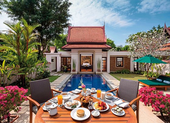 Banyan Tree Phuket - Wohnbeispiel Grand Lagoon Pool Villa (Zimmercodierung VD5)