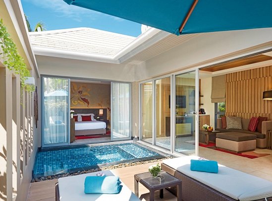 Grand Mercure Phuket Patong - Wohnbeispiel One Bedroom Pool Villa (Zimmercodierung VBR)