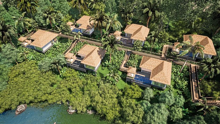 The Surin Phuket - Wohnbeispiel Pool Villa (Zimmercodierung VB5)