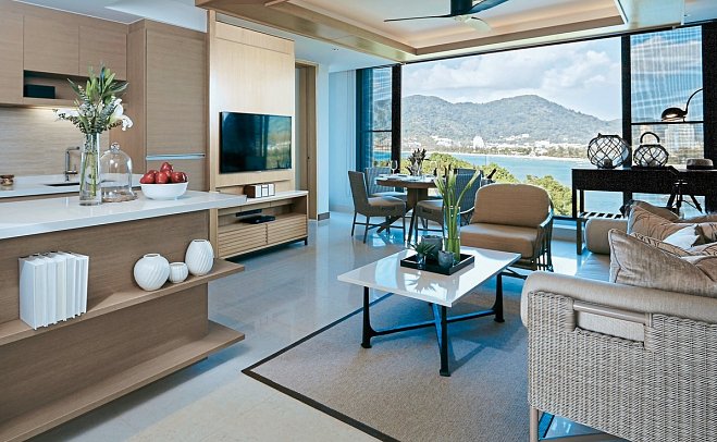 Amari Phuket - Wohnbeispiel 2 Bedroom Suite Ocean Coral Lounge (Zimmercodierung WT2)