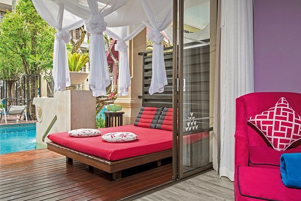 Burasari Phuket - Wohnbeispiel Elite Pool Access (Zimmercodierung UBQ)