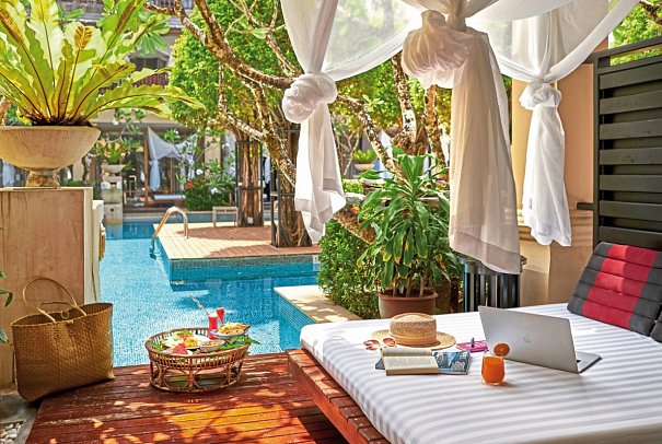 Burasari Phuket - Wohnbeispiel Elite Pool Access (Zimmercodierung UBQ)