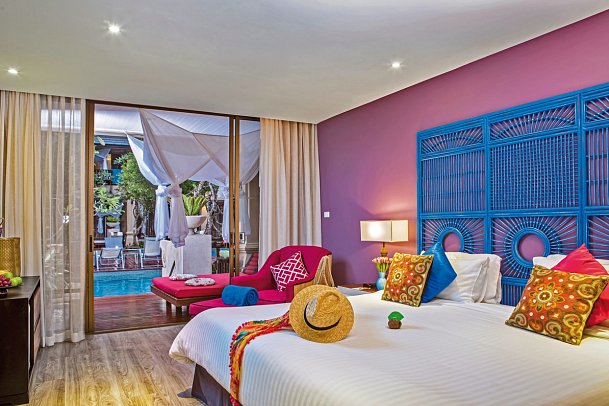 Burasari Phuket - Wohnbeispiel Elite Pool Access (Zimmercodierung UBQ)