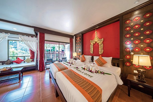 Kata Palm Resort - Wohnbeispiel Deluxe (Zimmercodierung UD1)