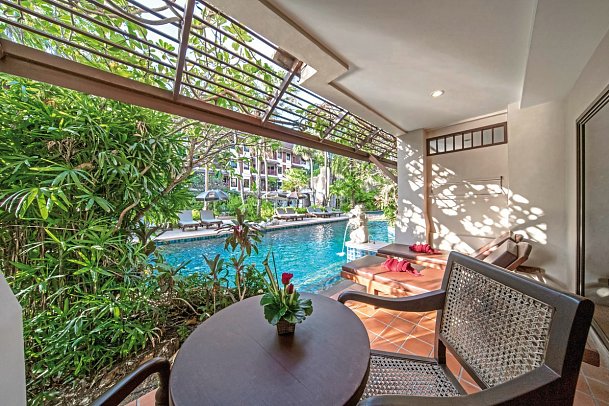 Kata Palm Resort - Wohnbeispiel Deluxe Pool Access (Zimmercodierung UDQ)