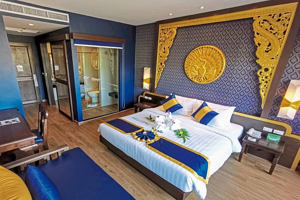 Kata Palm Resort - Wohnbeispiel Superior Royal Blue Wing (Zimmercodierung US2)