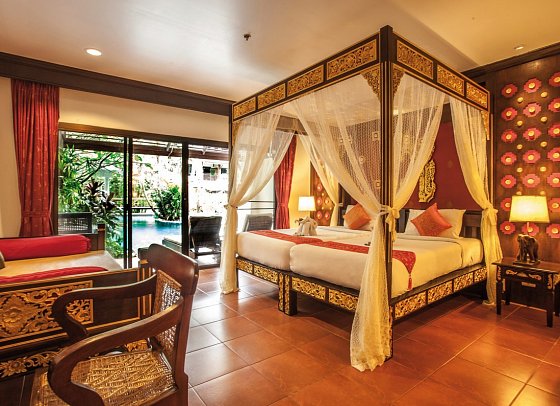 Kata Palm Resort - Wohnbeispiel Deluxe Pool Access (Zimmercodierung UDQ)