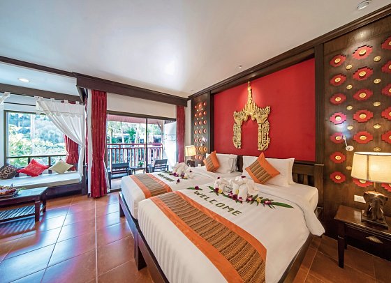 Kata Palm Resort - Wohnbeispiel Deluxe (Zimmercodierung UD1)