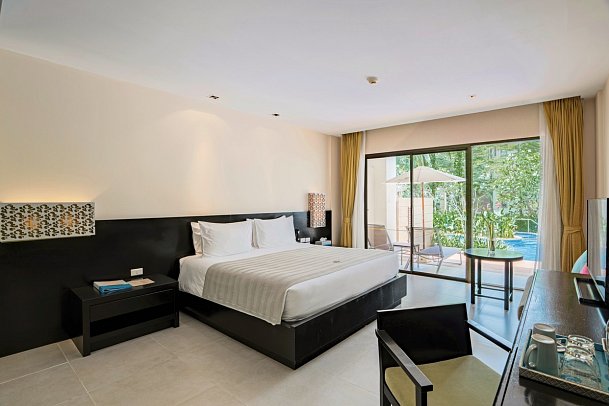 Apsara Beachfront Resort & Villa - Wohnbeispiel Pool Access (Zimmercodierung UBQ)