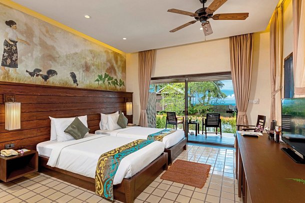 Khaolak Wanaburee Resort - Wohnbeispiel Manor Villa Seaview (Zimmercodierung VBM)