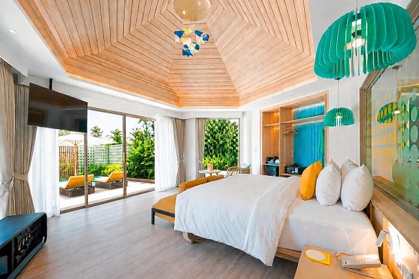 The Sun Club Khao Lak - Wohnbeispiel Garden Pool Villa (Zimmercodierung VBQ)