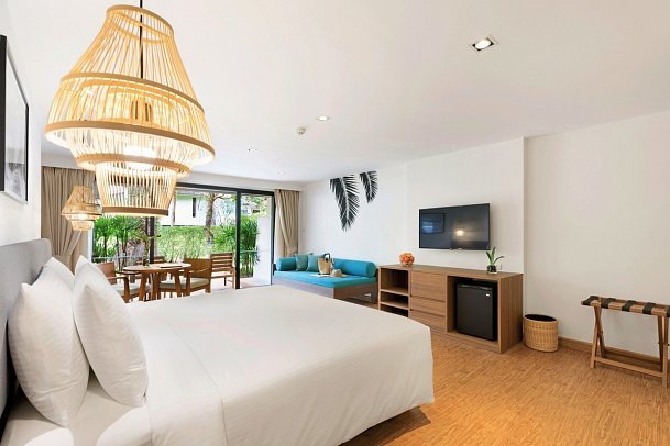 Outrigger Khao Lak Beach Resort - Wohnbeispiel Deluxe Garden Terrace (Zimmercodierung UD2)