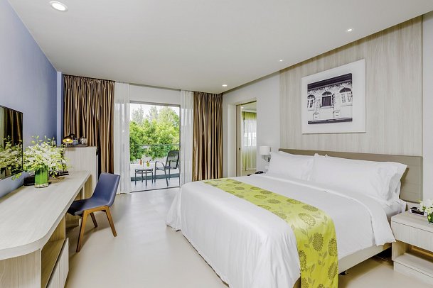 X10 Khaolak Resort - Wohnbeispiel Kid Suite Beach Wing (Zimmercodierung WI2)