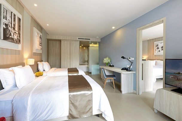 X10 Khaolak Resort - Wohnbeispiel Two Bedroom Suite (Zimmercodierung WB2)