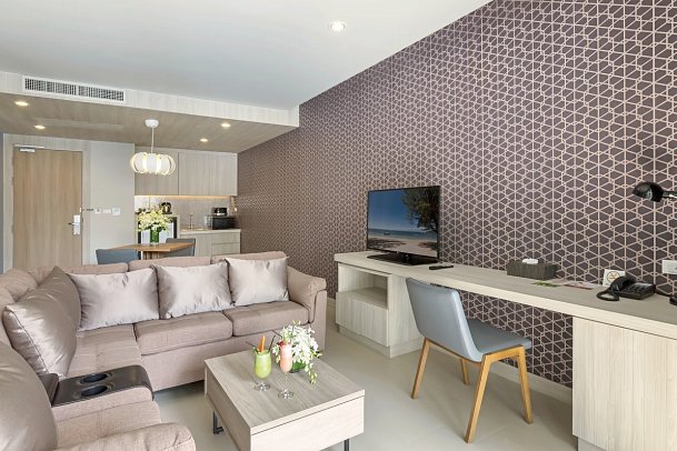 X10 Khaolak Resort - Wohnbeispiel Couple Suite (Zimmercodierung WD1)