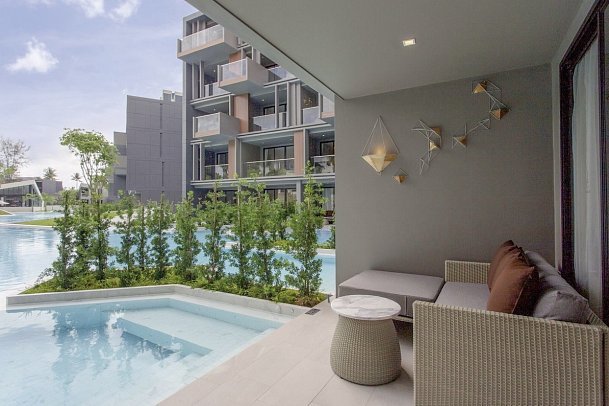 La Vela Khao Lak - Wohnbeispiel Pool Access (Zimmercodierung UBQ)