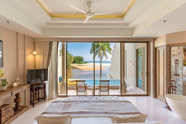 Devasom Khao Lak Beach Resort & Villas - Wohnbeispiel Seaside Pool Paradise Suite (Zimmercodierung WBC)