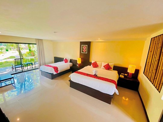 Palm Galleria Resort - Wohnbeispiel Deluxe Family (Zimmercodierung FD1)